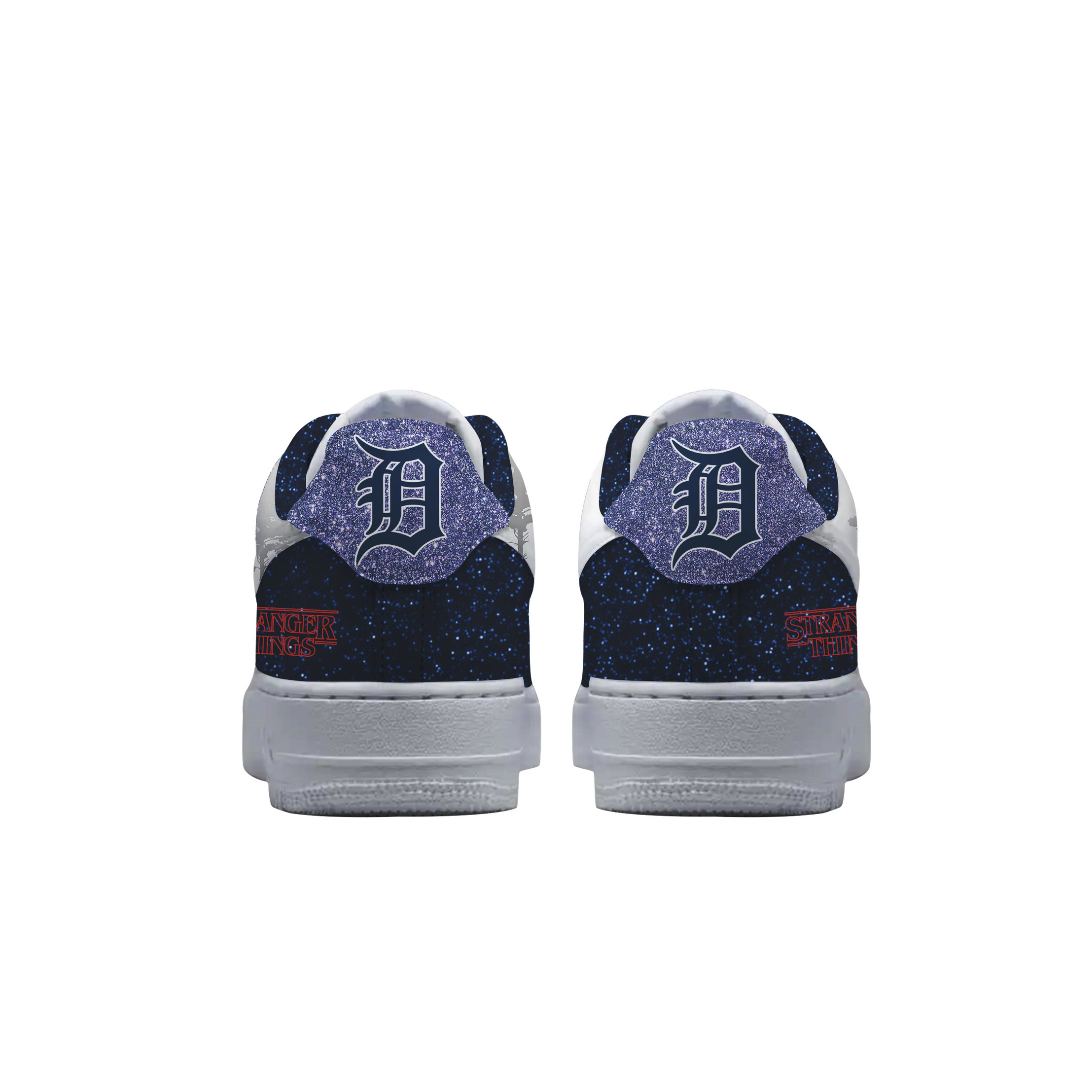 Detroit Tigers x Strager Things Air Low-Top Sneakers Shoes Comfortable For Men And Women Printed Full Size - Image 3