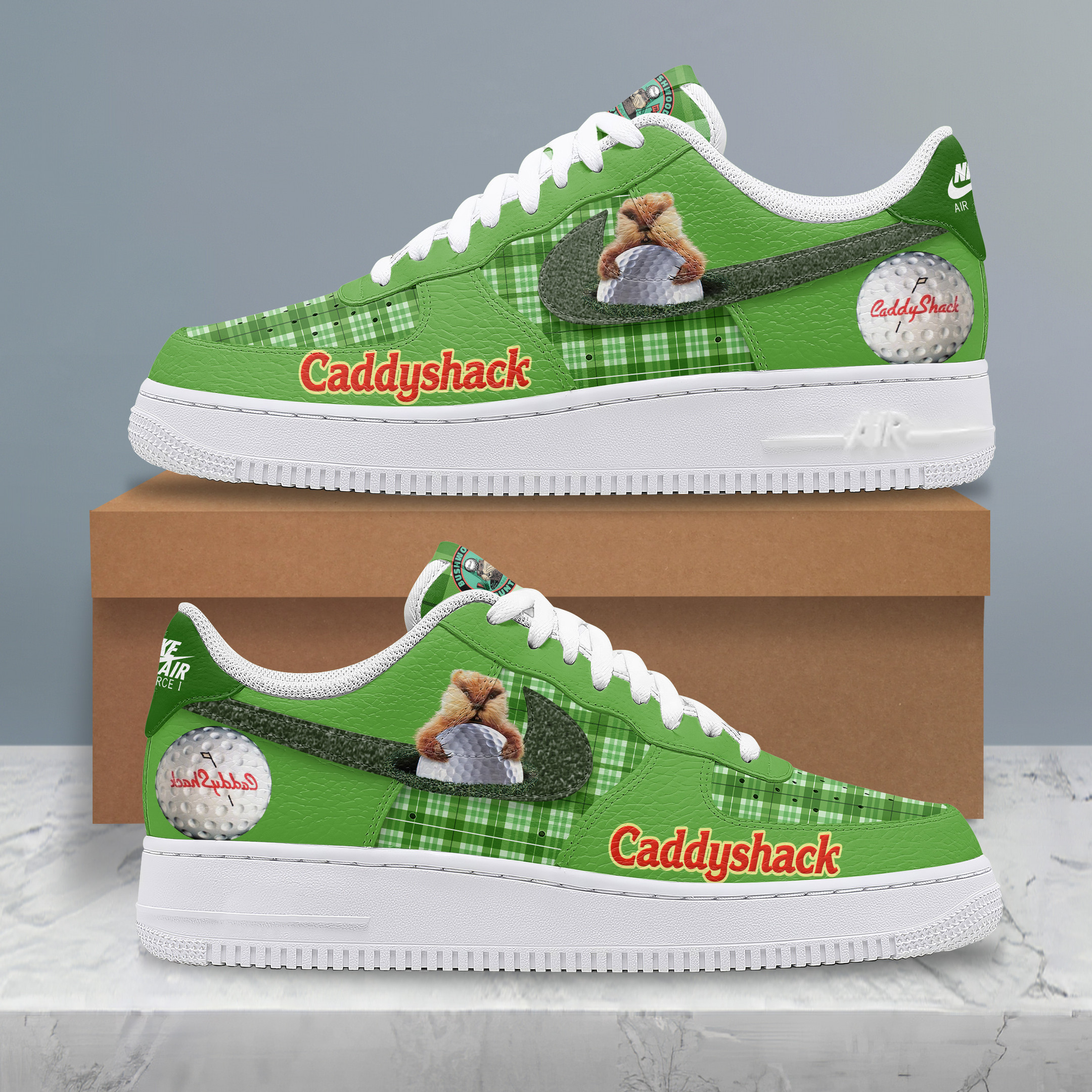 Caddyshack Air Low-Top Sneakers Shoes Comfortable For Men And Women Printed Full Size - Image 3