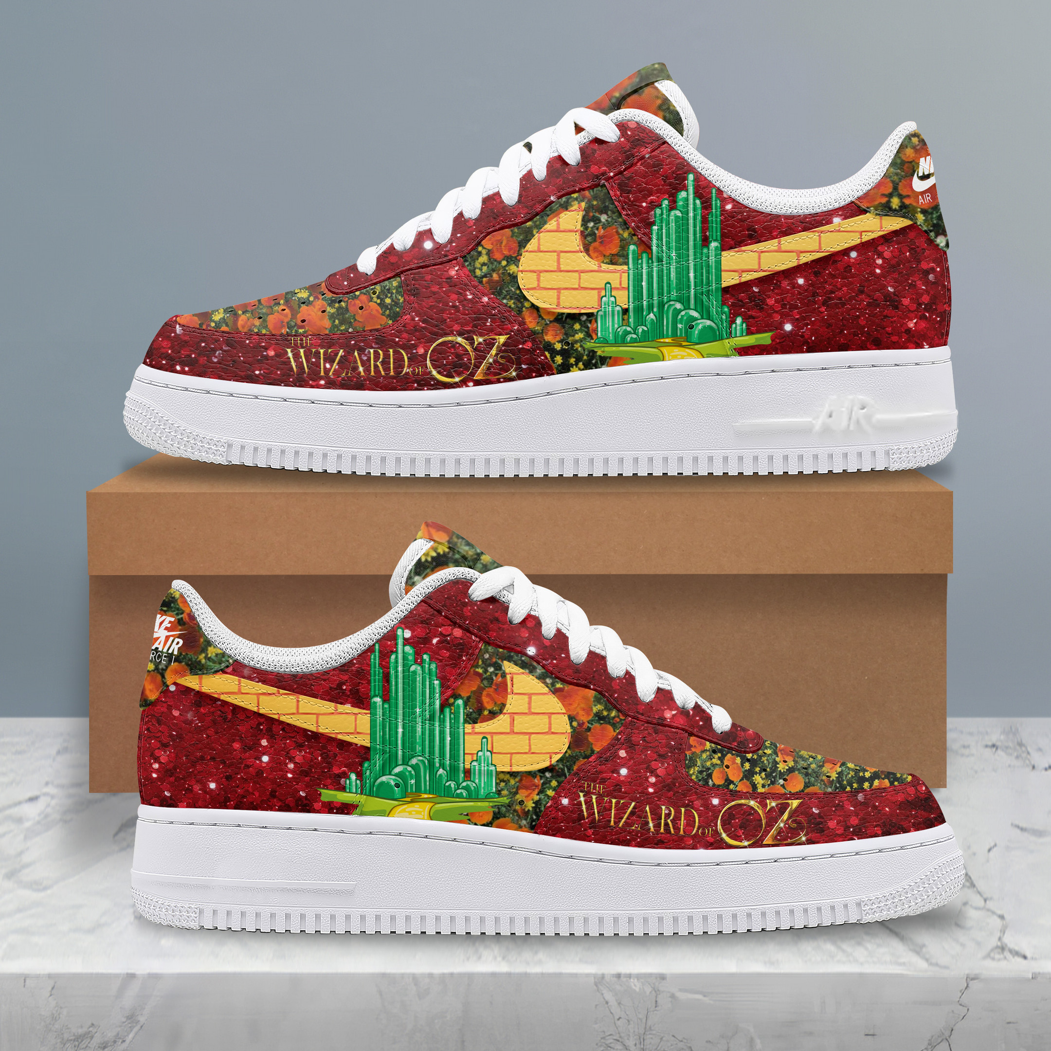 The Wizard of Oz Air Low-Top Sneakers Shoes Comfortable For Men And Women Printed Full Size - Image 3