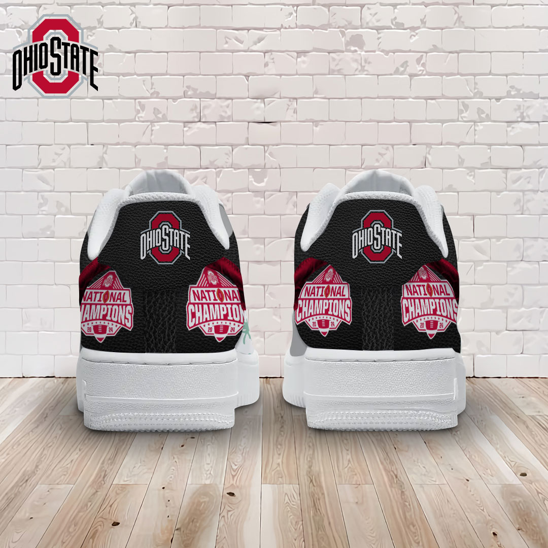 Ohio State Buckeyes Air Low-Top Sneakers Shoes Comfortable For Men And Women Printed Full Size - Image 2