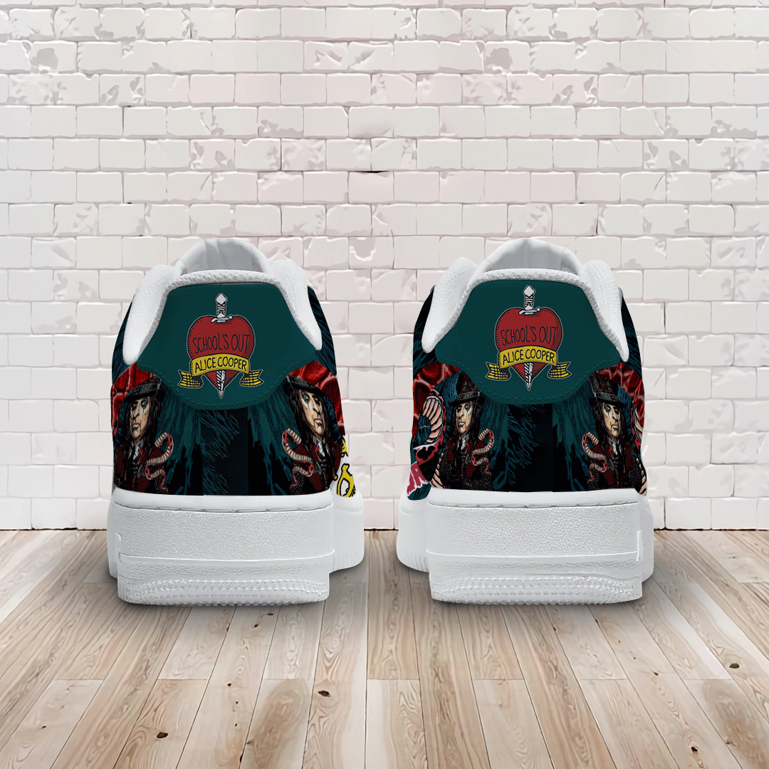 Alice Cooper Air Low-Top Sneakers Shoes Comfortable For Men And Women Printed Full Size - Image 3