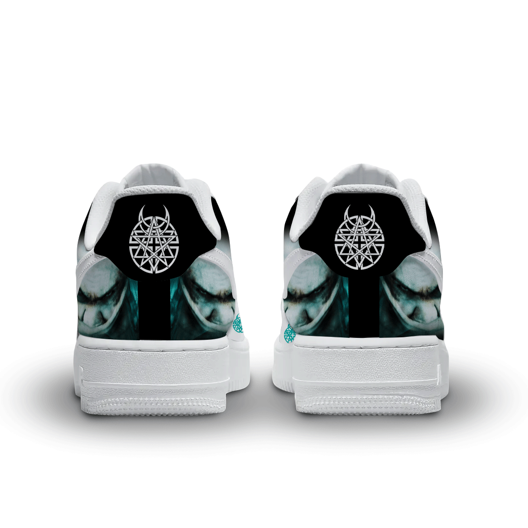 Disturbed Air Low-Top Sneakers Shoes Comfortable For Men And Women Printed Full Size - Image 2