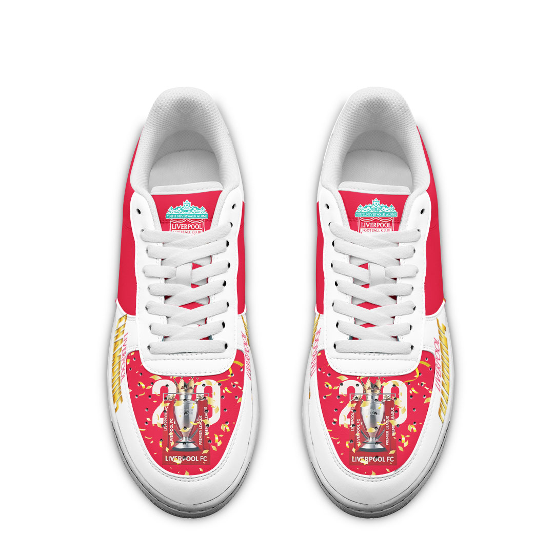 Liverpool FC Air Low-Top Sneakers Shoes Comfortable For Men And Women Printed Full Size - Image 3