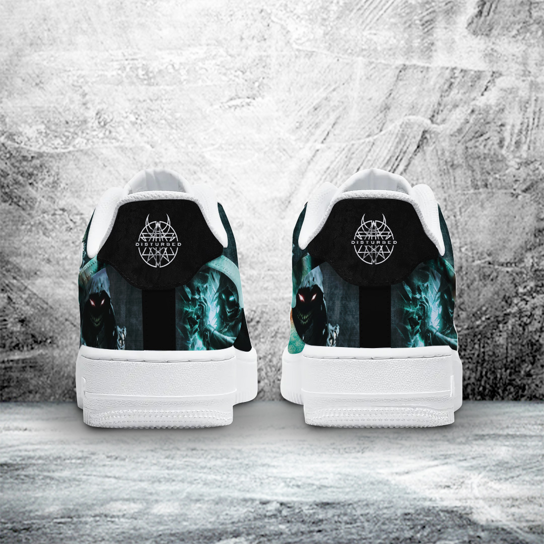 Disturbed Air Low-Top Sneakers Shoes Comfortable For Men And Women Printed Full Size - Image 2