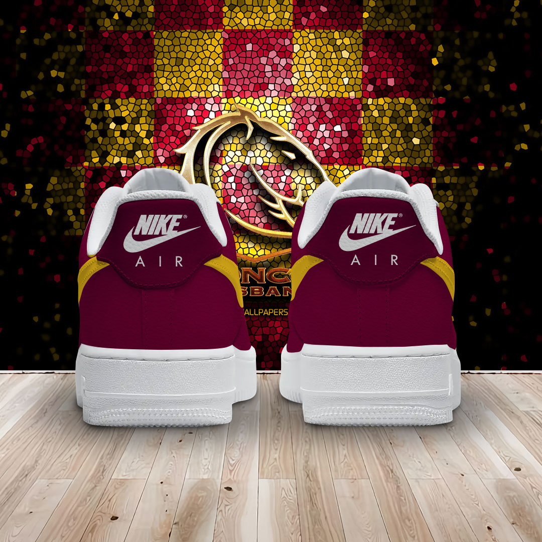 Brisbane Broncos Air Low-Top Sneakers Shoes Comfortable For Men And Women Printed Full Size - Image 2