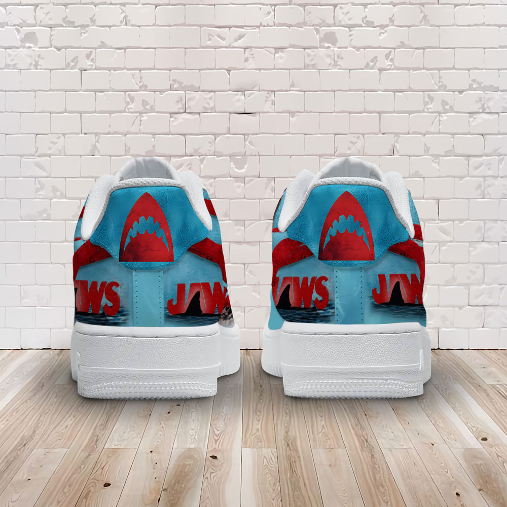 Jaws Air Low-Top Sneakers Shoes Comfortable For Men And Women Printed Full Size - Image 2