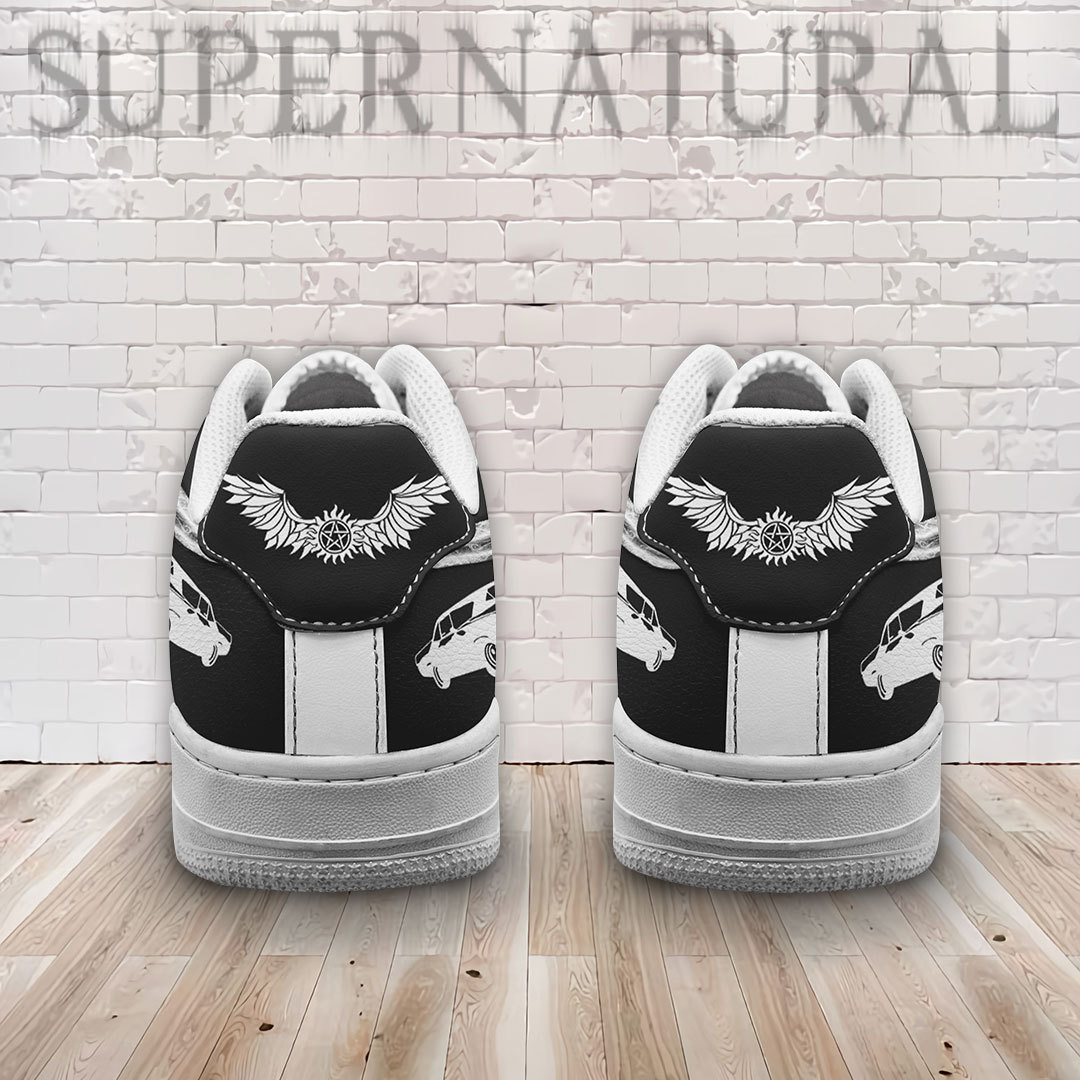 Supernatural Air Low-Top Sneakers Shoes Comfortable For Men And Women Printed Full Size - Image 3