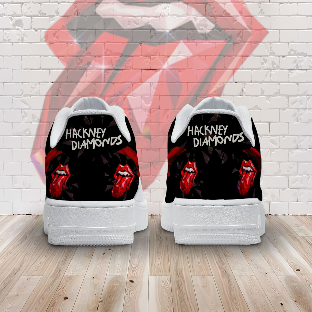 The Rolling Stones Air Low-Top Sneakers Shoes Comfortable For Men And Women Printed Full Size - Image 3