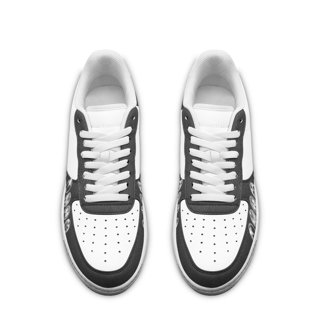 Kiss Air Low-Top Sneakers Shoes Comfortable For Men And Women Printed Full Size - Image 2