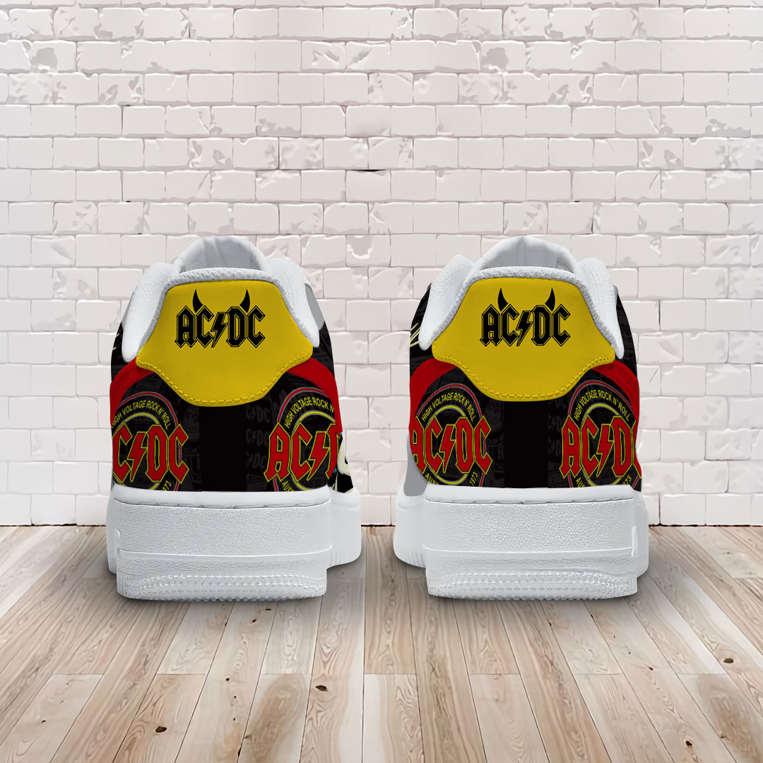 AC/DC Air Low-Top Sneakers Shoes Comfortable For Men And Women Printed Full Size - Image 3