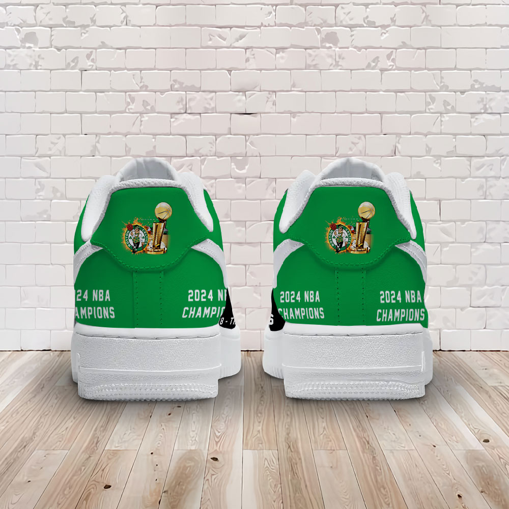 Boston Celtics Air Low-Top Sneakers Shoes Comfortable For Men And Women Printed Full Size - Image 3