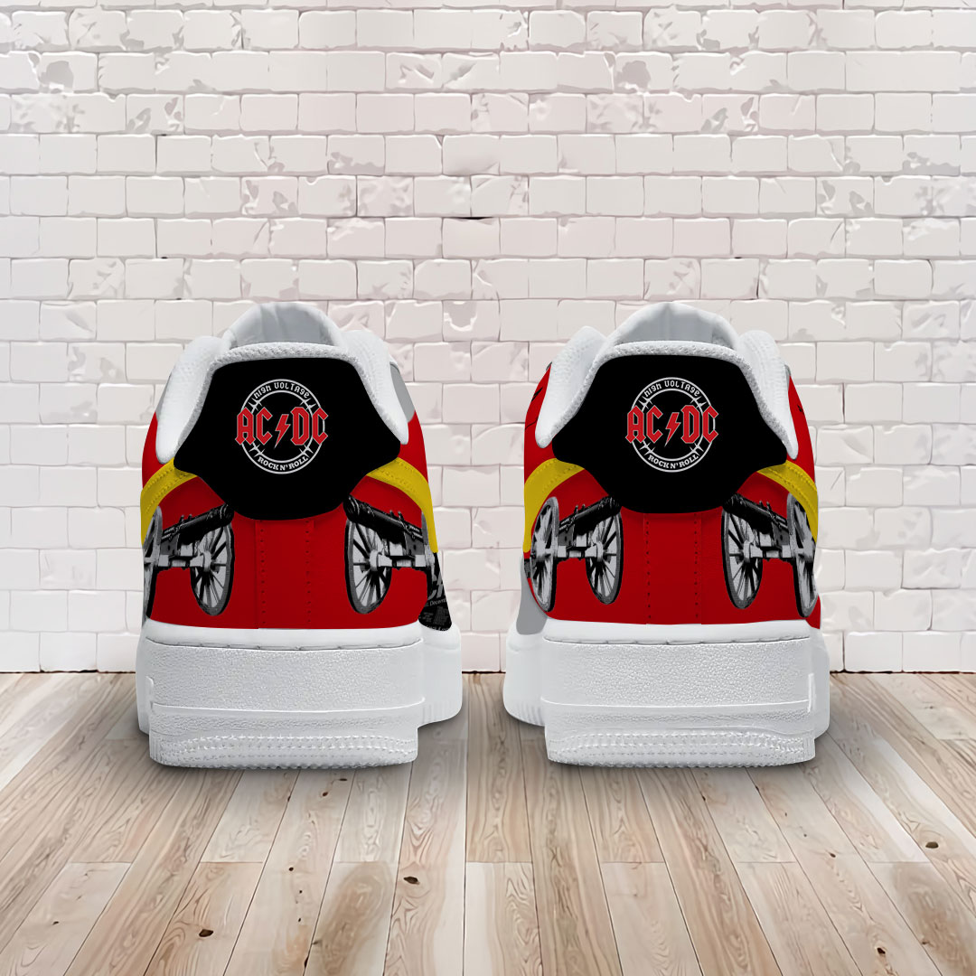 AC/DC Air Low-Top Sneakers Shoes Comfortable For Men And Women Printed Full Size - Image 3