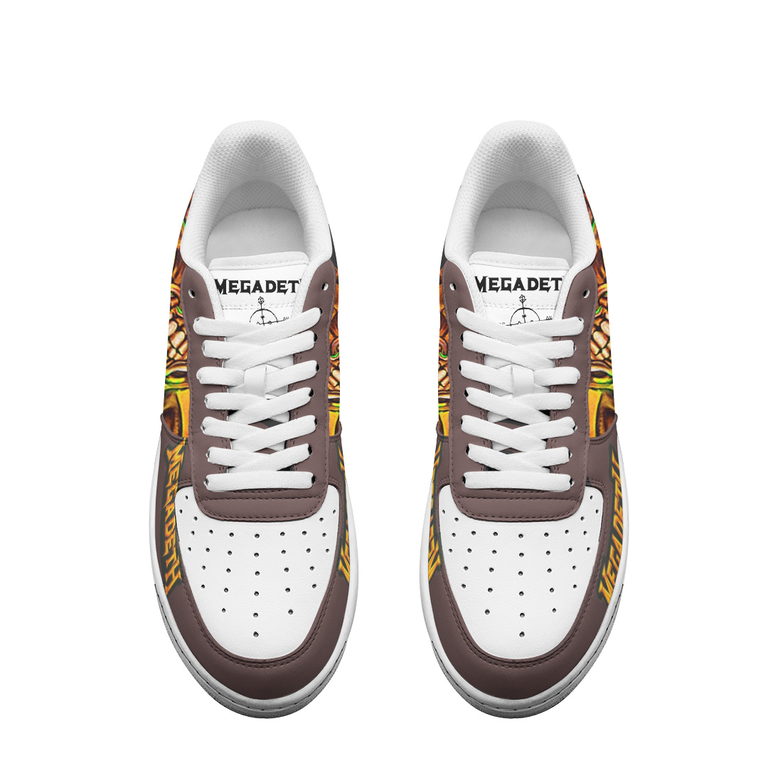 Megadeth Air Low-Top Sneakers Shoes Comfortable For Men And Women Printed Full Size - Image 2