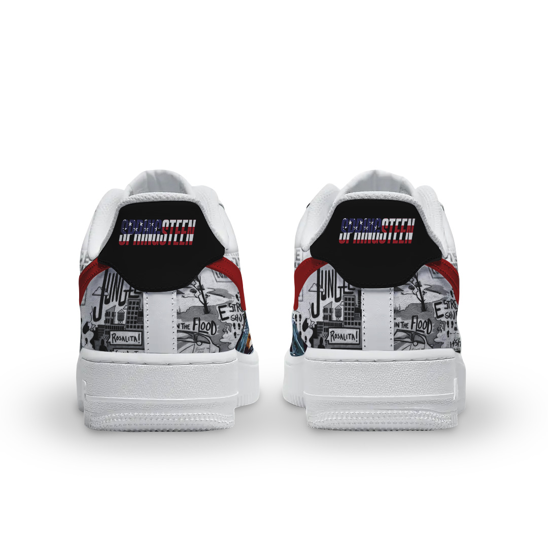 Bruce Springsteen Air Low-Top Sneakers Shoes Comfortable For Men And Women Printed Full Size - Image 3