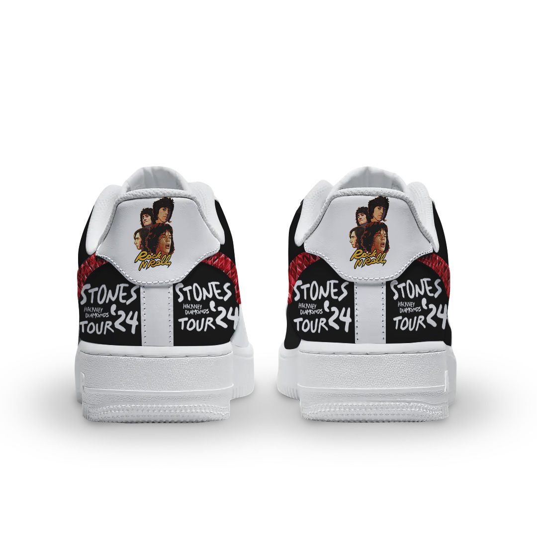 The Rolling Stones Air Low-Top Sneakers Shoes Comfortable For Men And Women Printed Full Size - Image 2