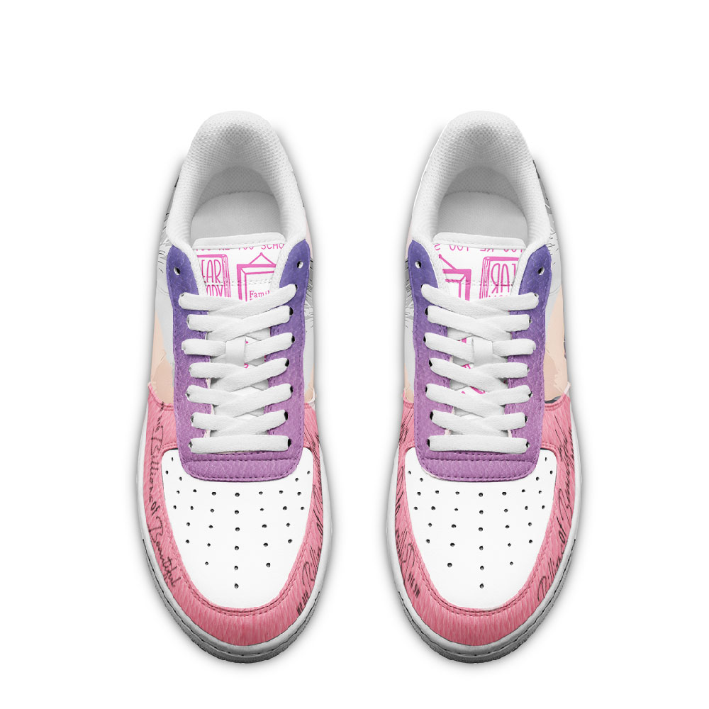 Pink Air Low-Top Sneakers Shoes Comfortable For Men And Women Printed Full Size - Image 3