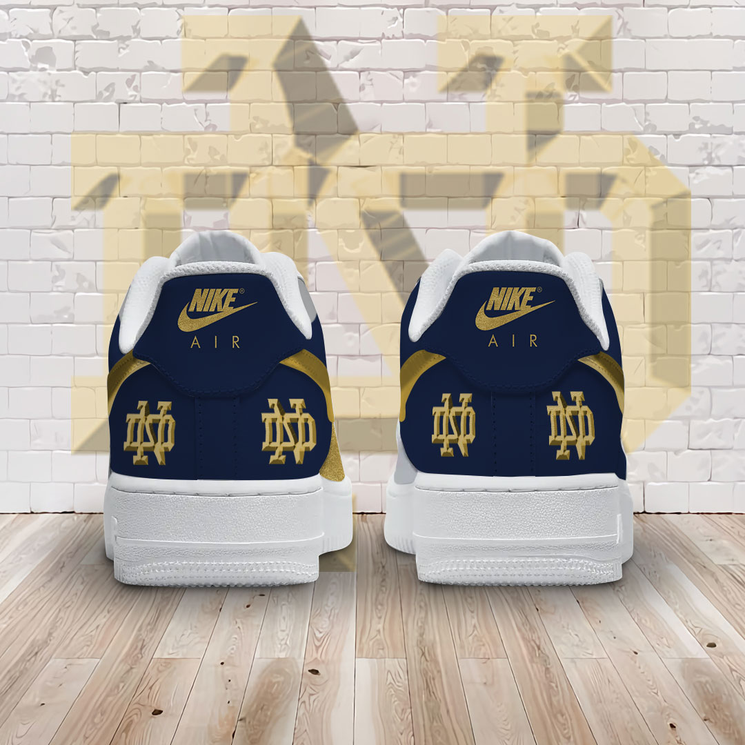 Notre Dame Fighting Irish Air Low-Top Sneakers Shoes Comfortable For Men And Women Printed Full Size - Image 3