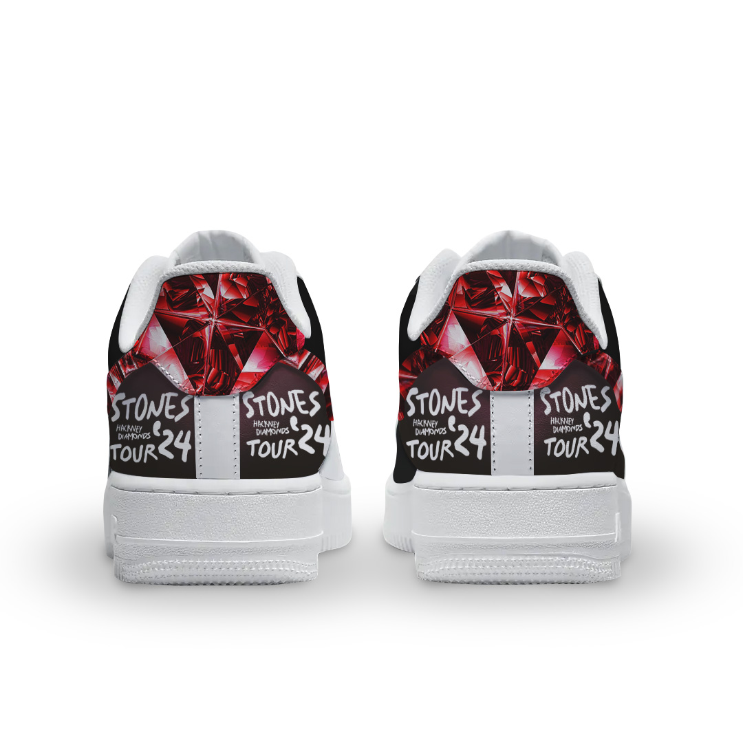The Rolling Stones Air Low-Top Sneakers Shoes Comfortable For Men And Women Printed Full Size - Image 3