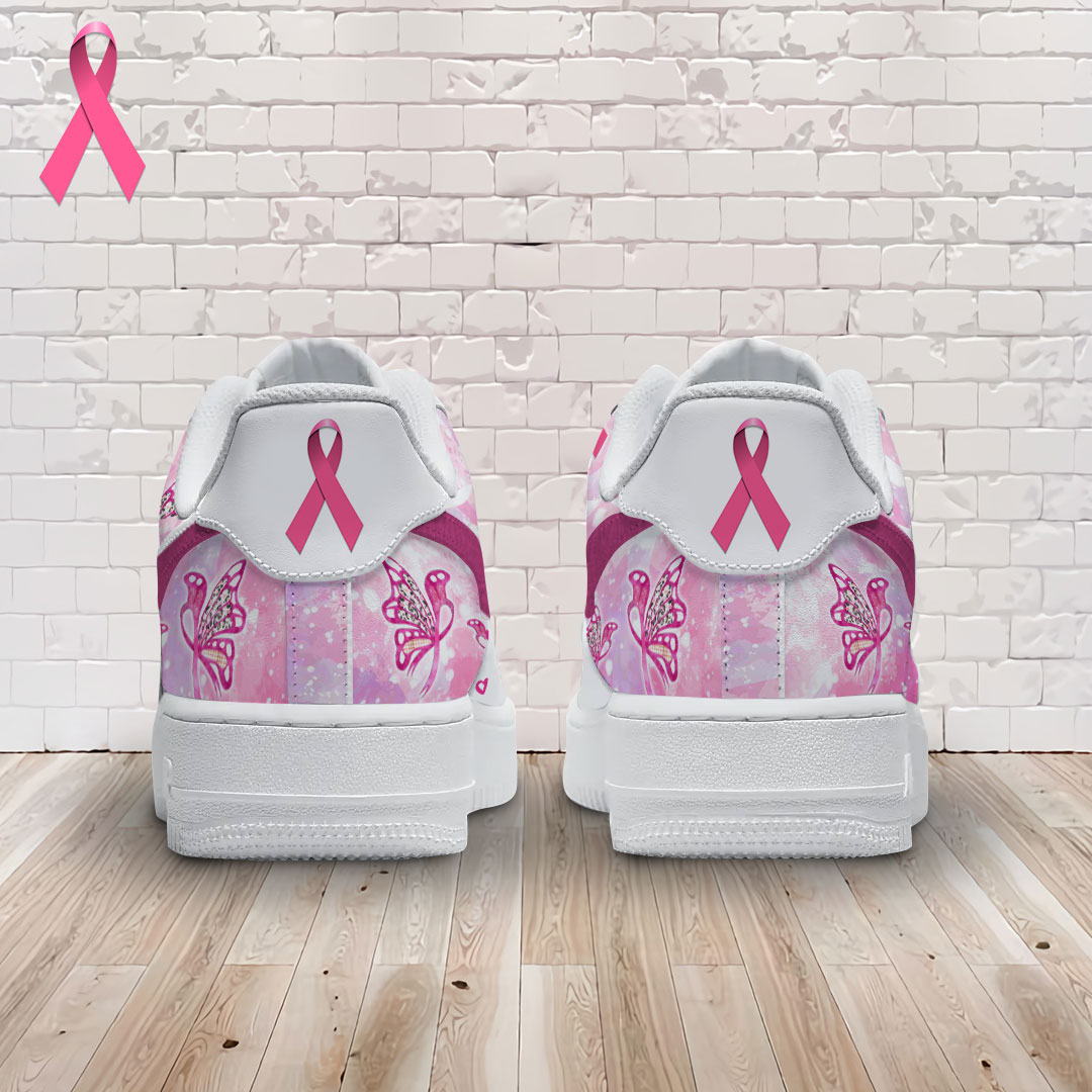 Breast Cancer Awareness Air Low-Top Sneakers Shoes Comfortable For Men And Women Printed Full Size - Image 2