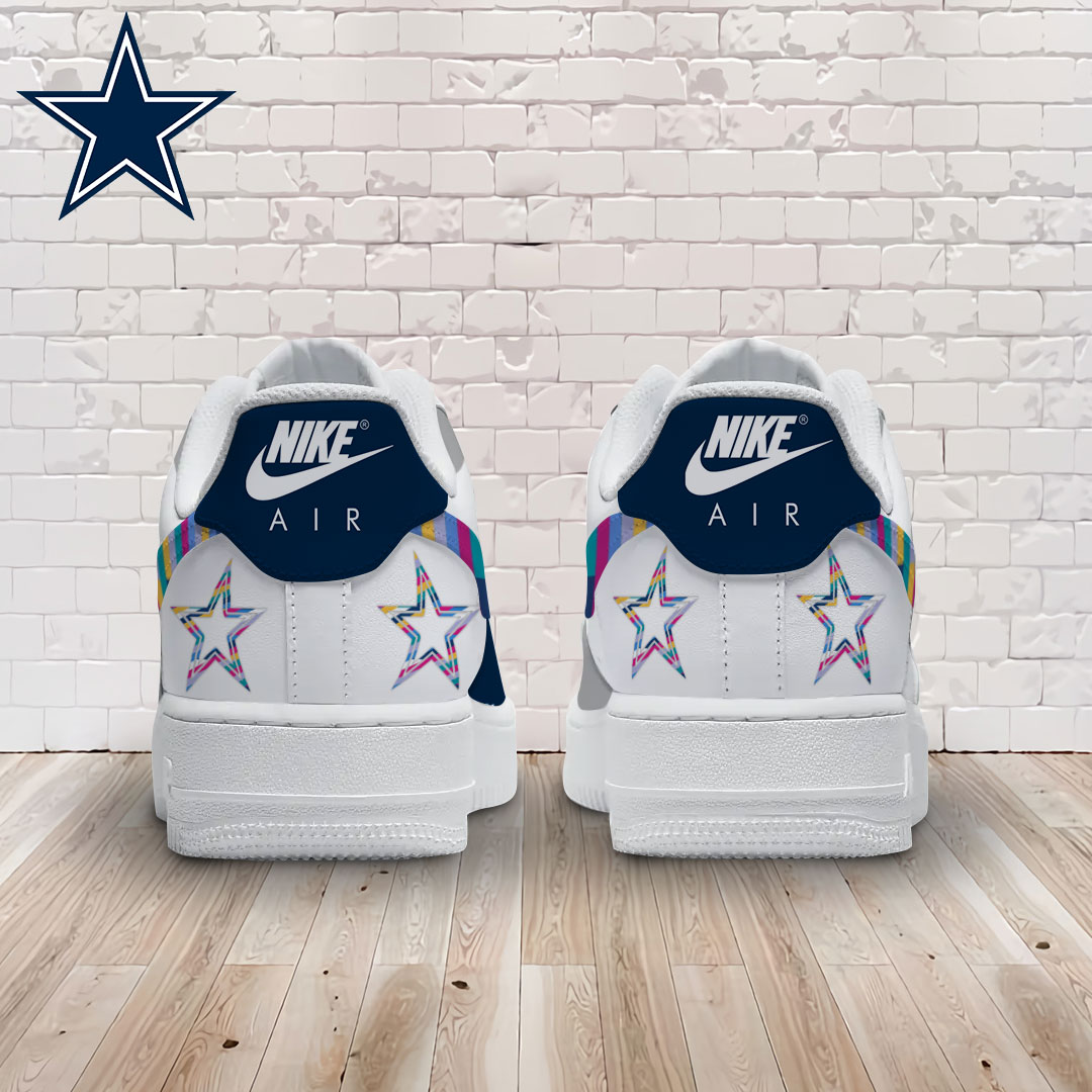 Dallas Cowboys Air Low-Top Sneakers Shoes Comfortable For Men And Women Printed Full Size - Image 2