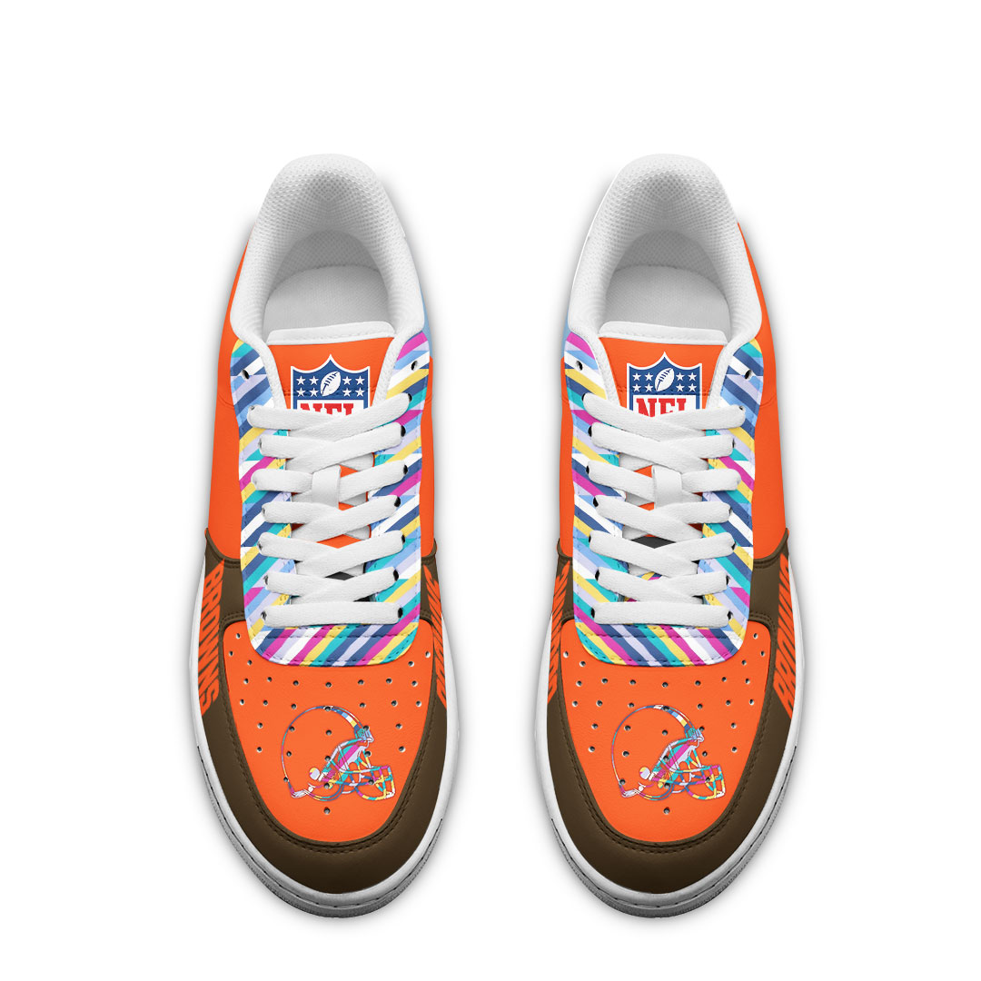 Cleveland Browns Air Low-Top Sneakers Shoes Comfortable For Men And Women Printed Full Size - Image 3