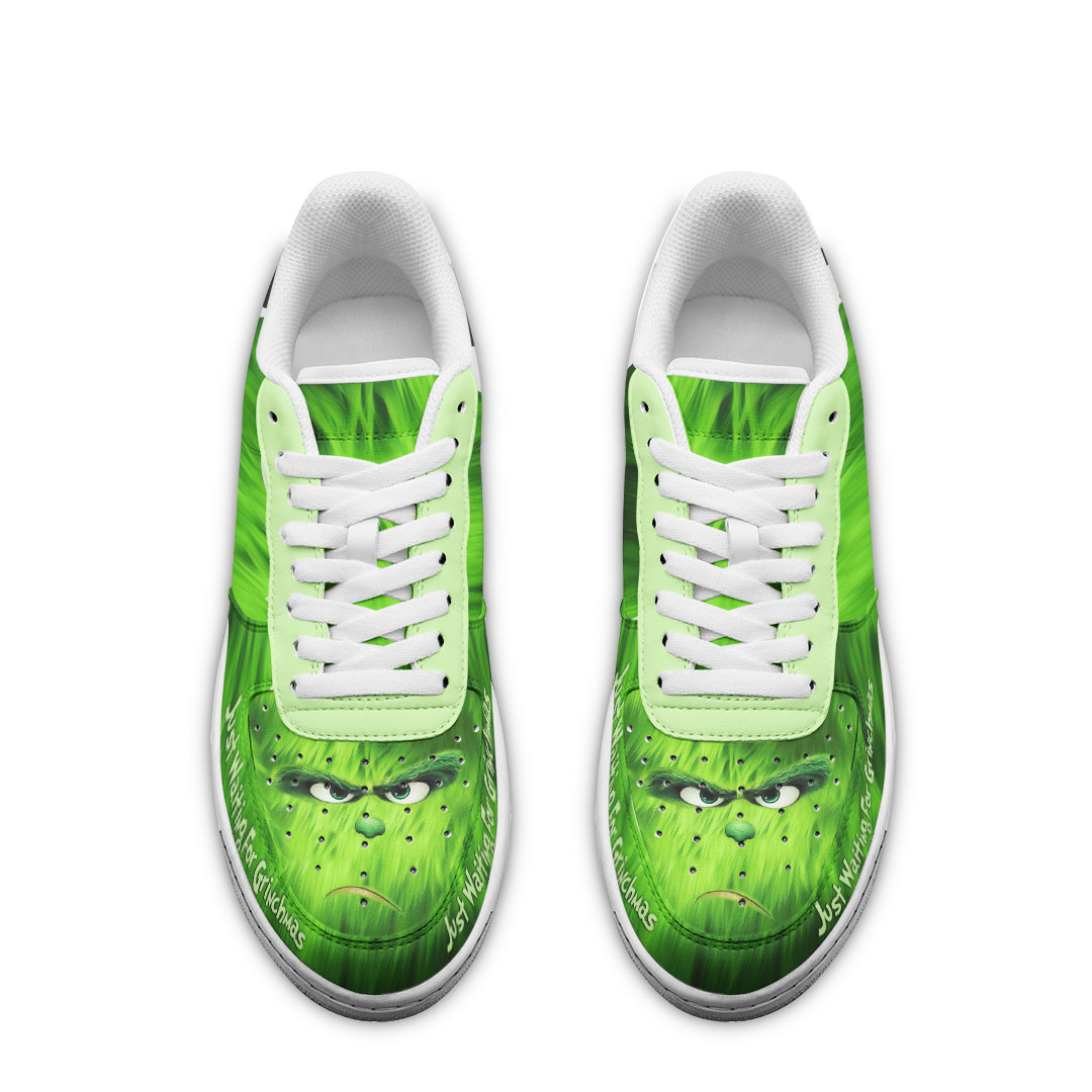 The Grinch Air Low-Top Sneakers Shoes Comfortable For Men And Women Printed Full Size - Image 3