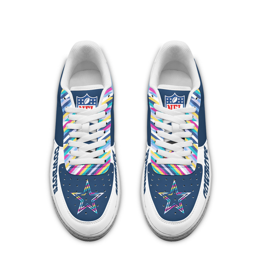 Dallas Cowboys Air Low-Top Sneakers Shoes Comfortable For Men And Women Printed Full Size - Image 3