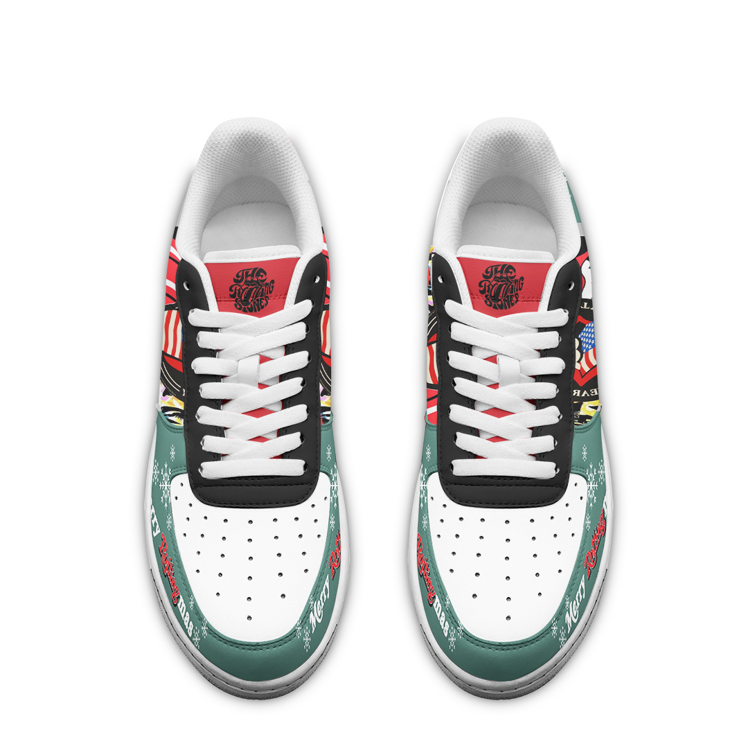 The Rolling Stones Air Low-Top Sneakers Shoes Comfortable For Men And Women Printed Full Size - Image 3