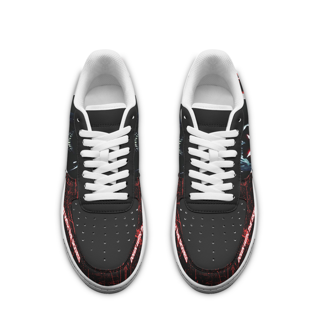 Disturbed Air Low-Top Sneakers Shoes Comfortable For Men And Women Printed Full Size - Image 3