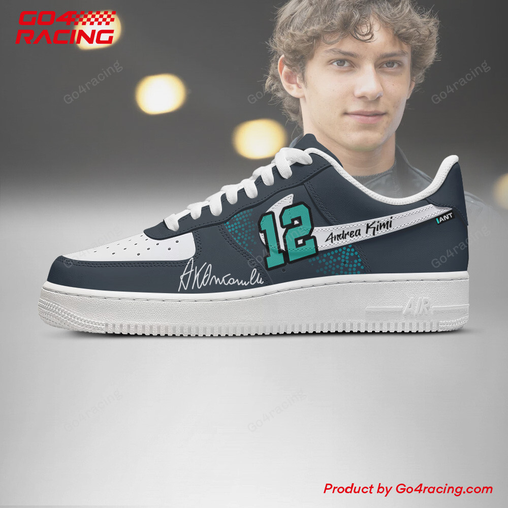 Andrea Kimi Antonelli Mecedes Air Low-Top Sneakers Shoes Comfortable For Men And Women Printed Full Size - Image 2