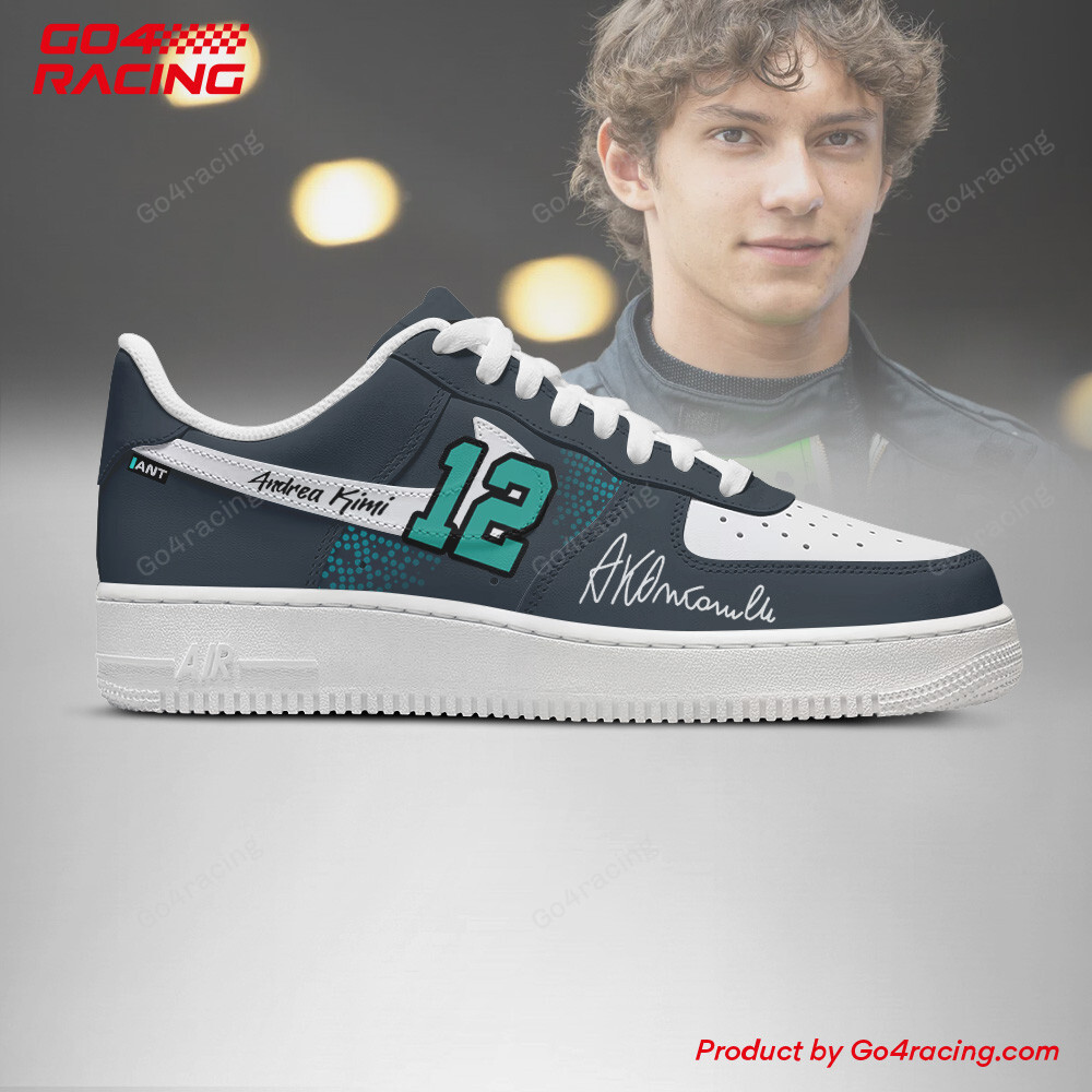 Andrea Kimi Antonelli Mecedes Air Low-Top Sneakers Shoes Comfortable For Men And Women Printed Full Size - Image 3