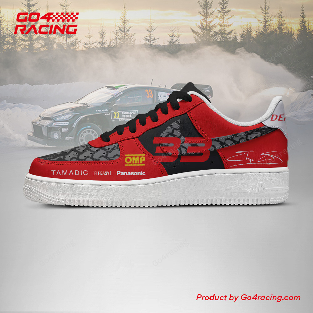 Elfyn Evans Toyota Gazoo025 Air Low-Top Sneakers Shoes Comfortable For Men And Women Printed Full Size - Image 2