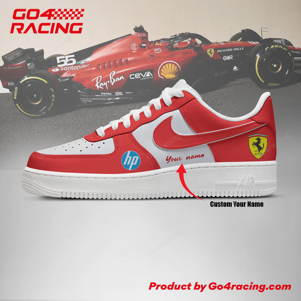 Scuderia Ferrari Air Low-Top Sneakers Shoes Comfortable For Men And Women Printed Full Size - Image 2