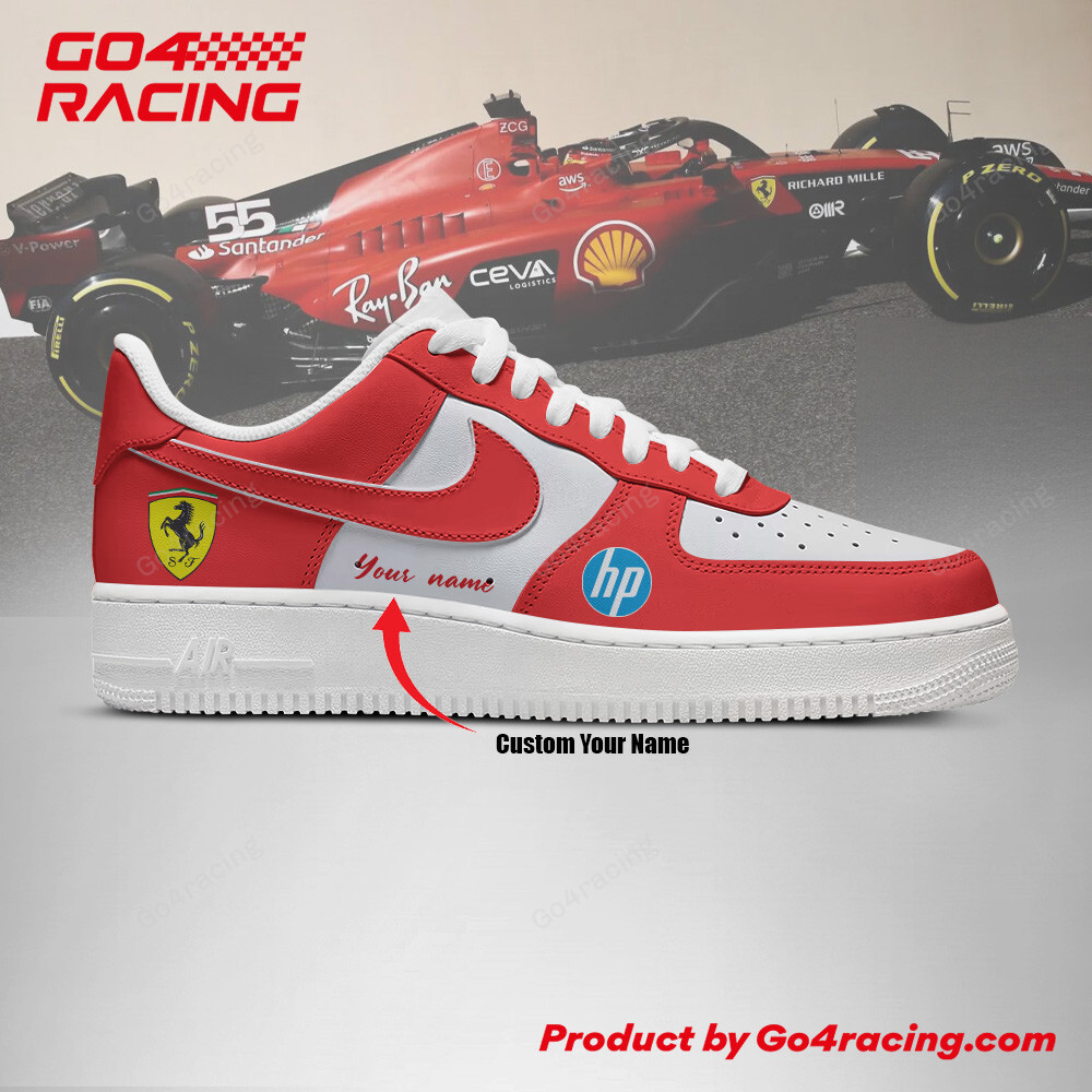 Scuderia Ferrari Air Low-Top Sneakers Shoes Comfortable For Men And Women Printed Full Size - Image 3