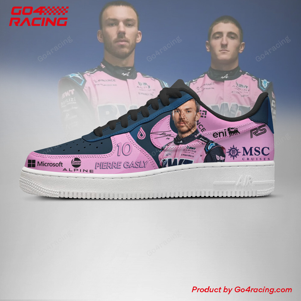 Jack Doohan x Pierre Gasly Alpine Air Low-Top Sneakers Shoes Comfortable For Men And Women Printed Full Size - Image 2