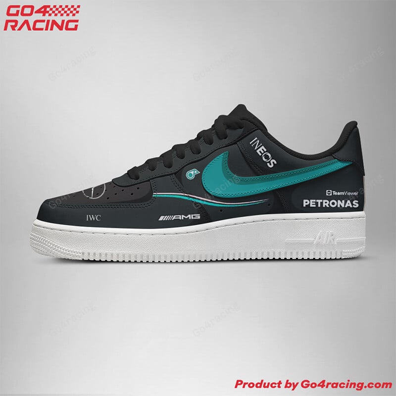 Mecedes Petronas Formula Air Low-Top Sneakers Shoes Comfortable For Men And Women Printed Full Size - Image 2