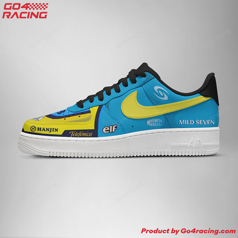 Renault Formula Air Low-Top Sneakers Shoes Comfortable For Men And Women Printed Full Size - Image 2