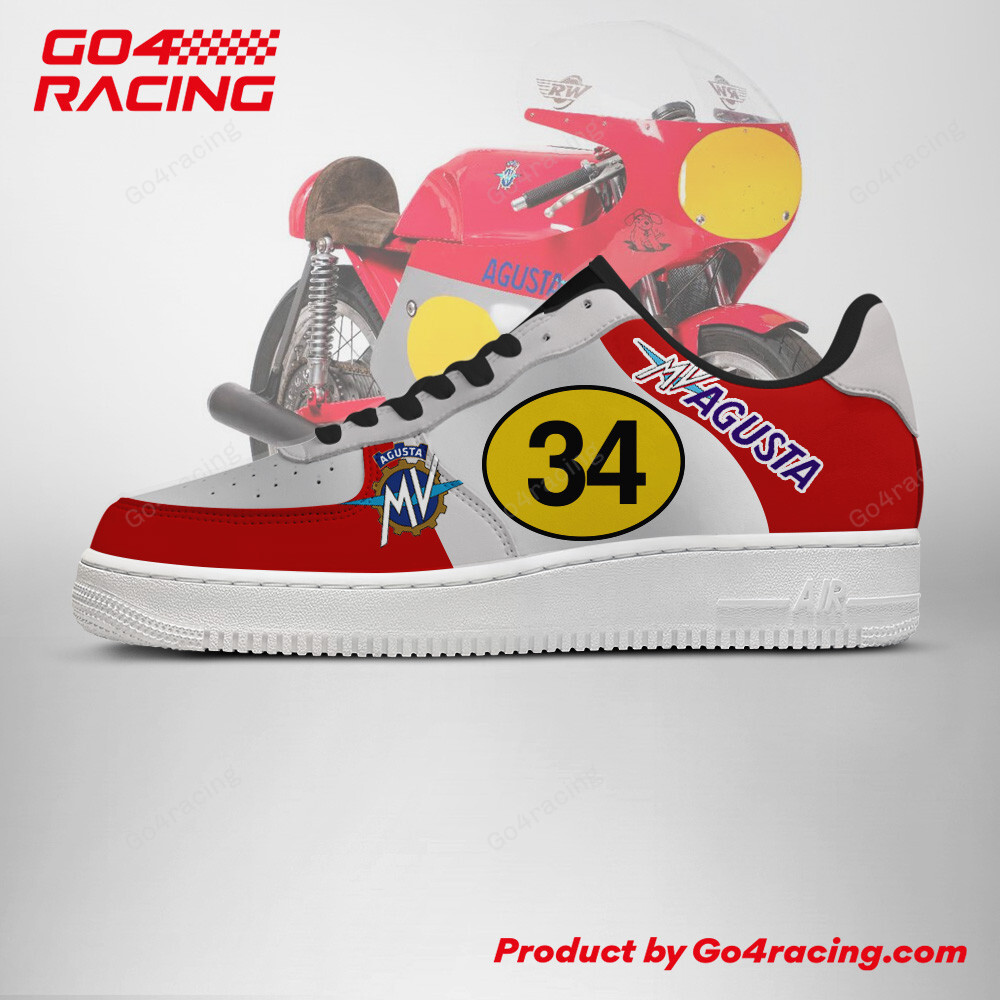 Mv Agusta 500s Air Low-Top Sneakers Shoes Comfortable For Men And Women Printed Full Size - Image 2