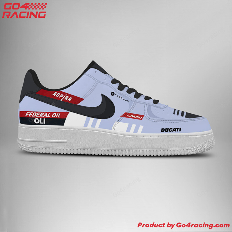 Gresini Racing Ducati Air Low-Top Sneakers Shoes Comfortable For Men And Women Printed Full Size - Image 3