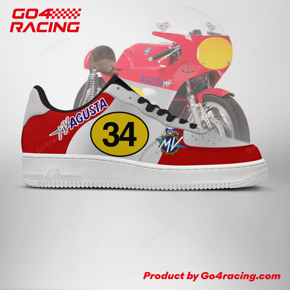 Mv Agusta 500s Air Low-Top Sneakers Shoes Comfortable For Men And Women Printed Full Size - Image 3