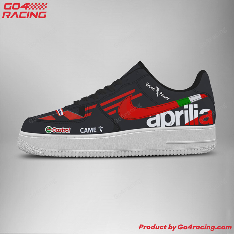 Aprilia Factory Racing Air Low-Top Sneakers Shoes Comfortable For Men And Women Printed Full Size - Image 2