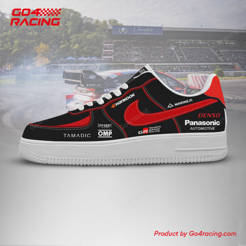 Toyota Gazoo WRC V2 Air Low-Top Sneakers Shoes Comfortable For Men And Women Printed Full Size - Image 2