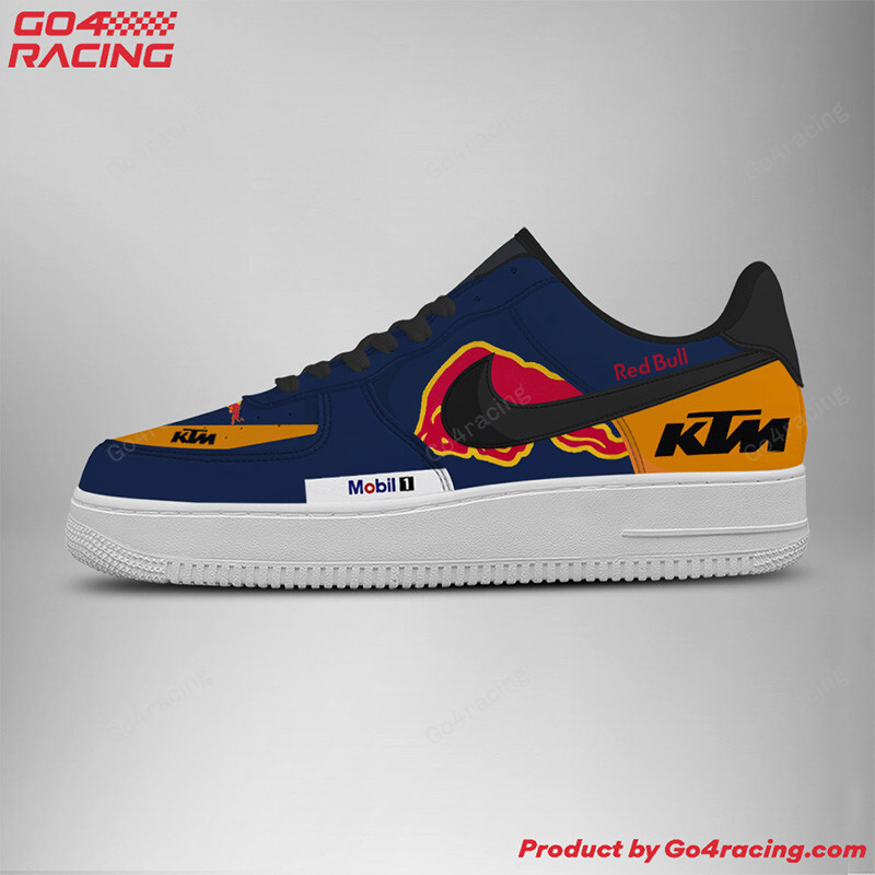 Redbull KTM Factory Racing Air Low-Top Sneakers Shoes Comfortable For Men And Women Printed Full Size - Image 2