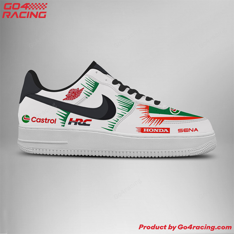 LRC Honda Castrol6 Air Low-Top Sneakers Shoes Comfortable For Men And Women Printed Full Size - Image 3