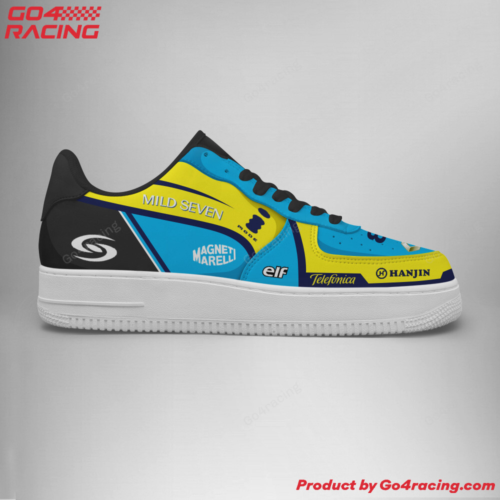 Renault Formula Air Low-Top Sneakers Shoes Comfortable For Men And Women Printed Full Size - Image 3