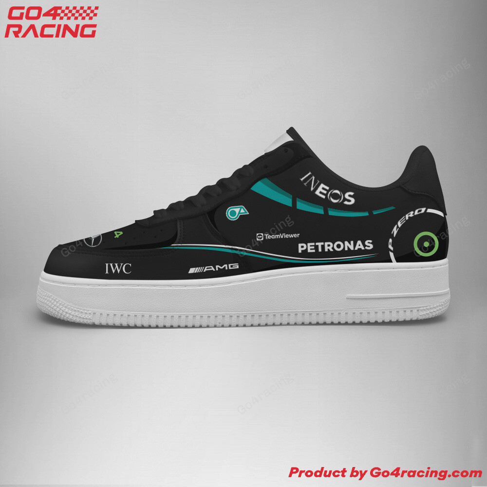 Mecedes Petronas Formula Air Low-Top Sneakers Shoes Comfortable For Men And Women Printed Full Size - Image 2