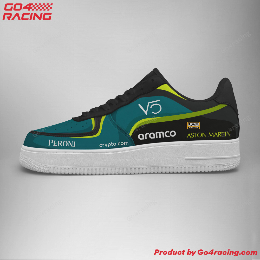 Aston Martin Formula Air Low-Top Sneakers Shoes Comfortable For Men And Women Printed Full Size - Image 2