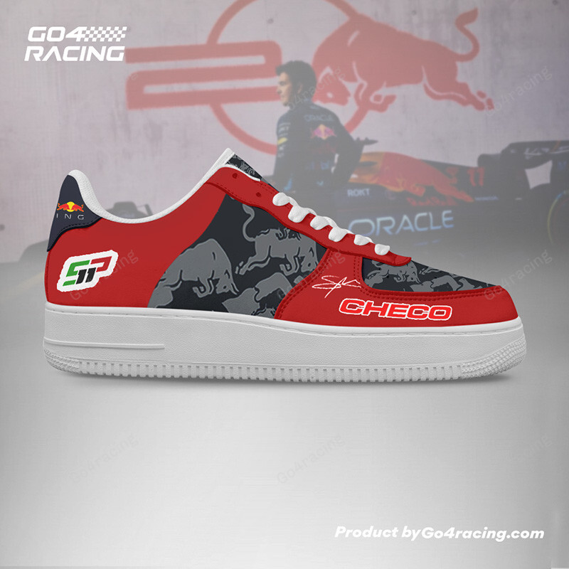 Sergio x Race Red Bull F1 Air Low-Top Sneakers Shoes Comfortable For Men And Women Printed Full Size - Image 3