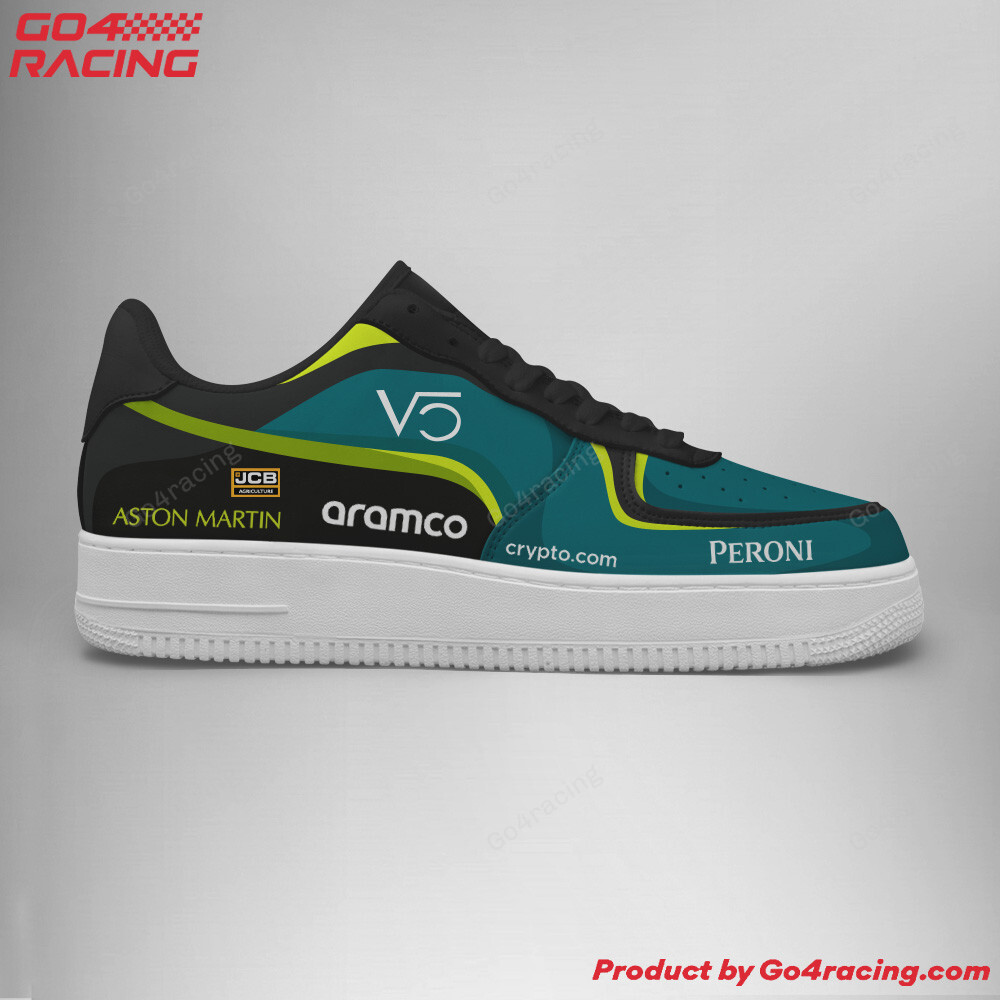 Aston Martin Formula Air Low-Top Sneakers Shoes Comfortable For Men And Women Printed Full Size - Image 3
