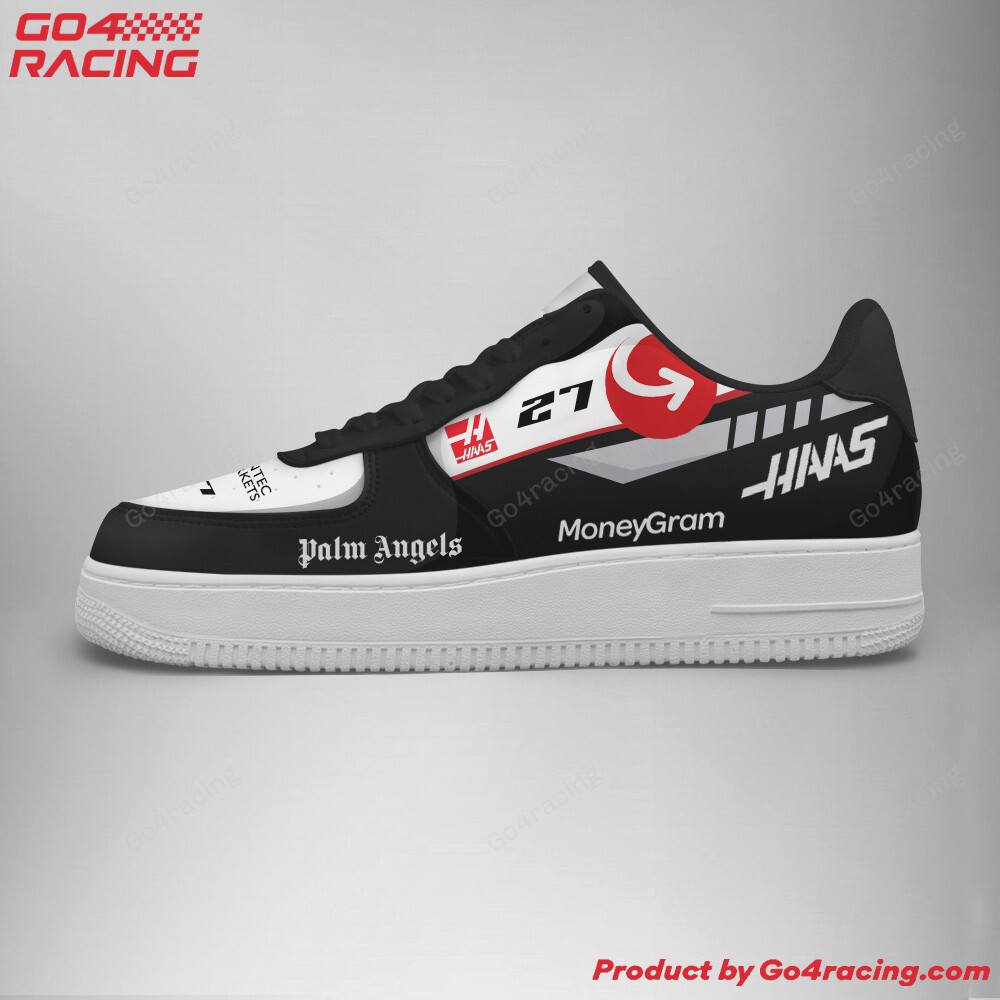 Haas Formula Air Low-Top Sneakers Shoes Comfortable For Men And Women Printed Full Size - Image 2